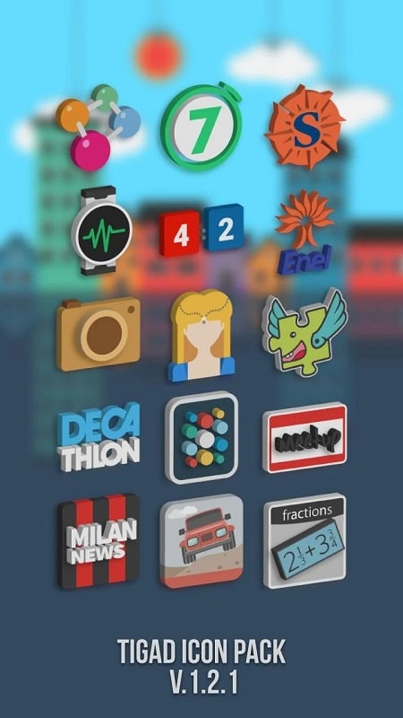 Tigad Pro Icon Pack Zrzut ekranu 0