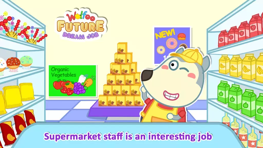 Wolfoo: Kid's Future Dream Job Capture d'écran 1