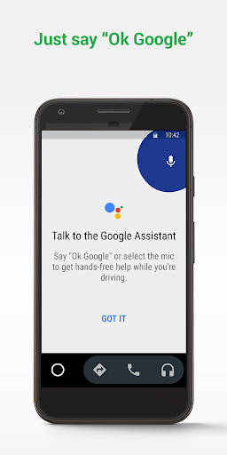 Android Auto – Google Maps, Media & Messaging Captura de tela 1