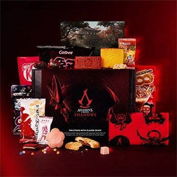 Bestellt die Creed® Shadows Snack Box von IGN X Assassin vor