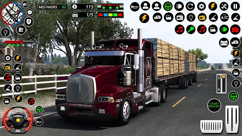 US Cargo Truck Simulator Games スクリーンショット 1