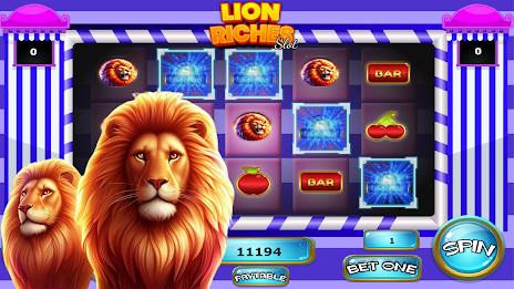 Lion Riches Slot Capture d'écran 0