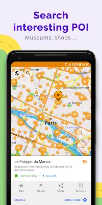 OsmAnd+ — Maps & GPS Offline Tangkapan skrin 3