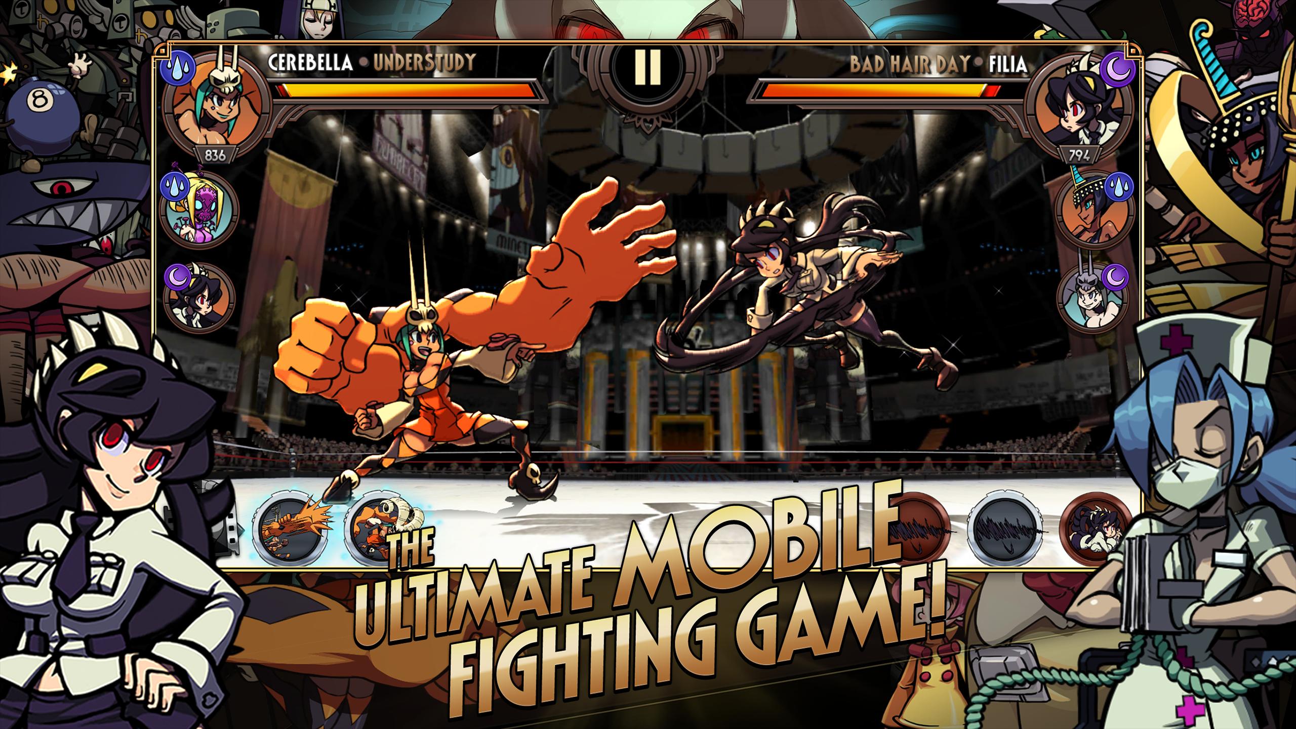 Skullgirls: RPG de Luta Captura de tela 0