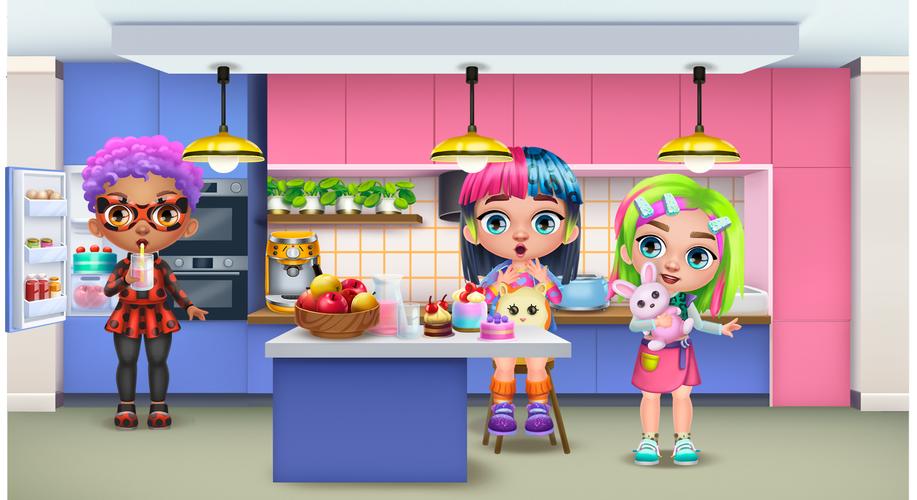 Beauty salon: Girl hairstyles Tangkapan skrin 2