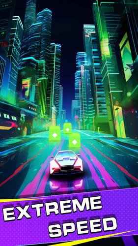 Beat Racing:Car&Music game Captura de pantalla 2