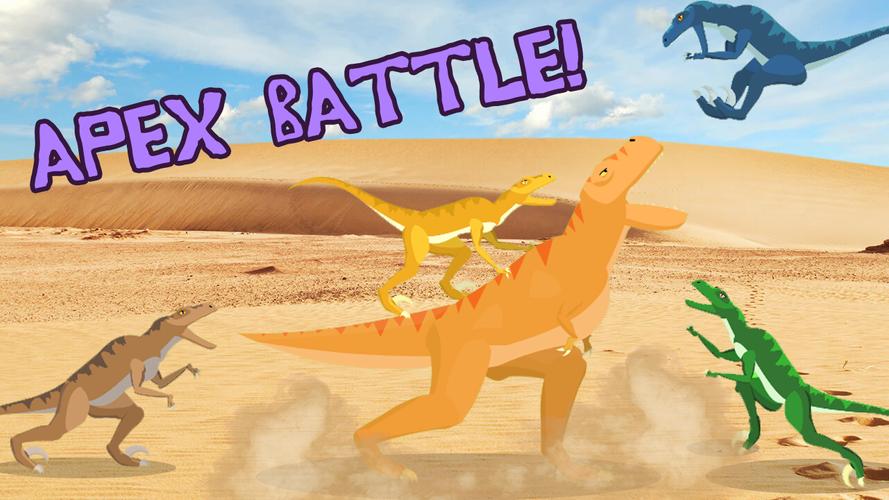 T-Rex Fights Raptors Captura de tela 0