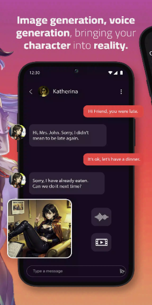 Janitor AI Character Chat Ekran Görüntüsü 1