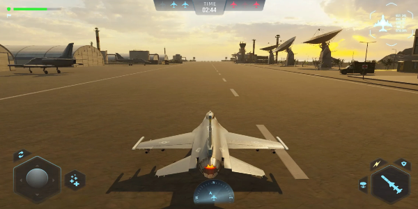 Sky Warriors: Airplane Games ဖန်သားပြင်ဓာတ်ပုံ 1