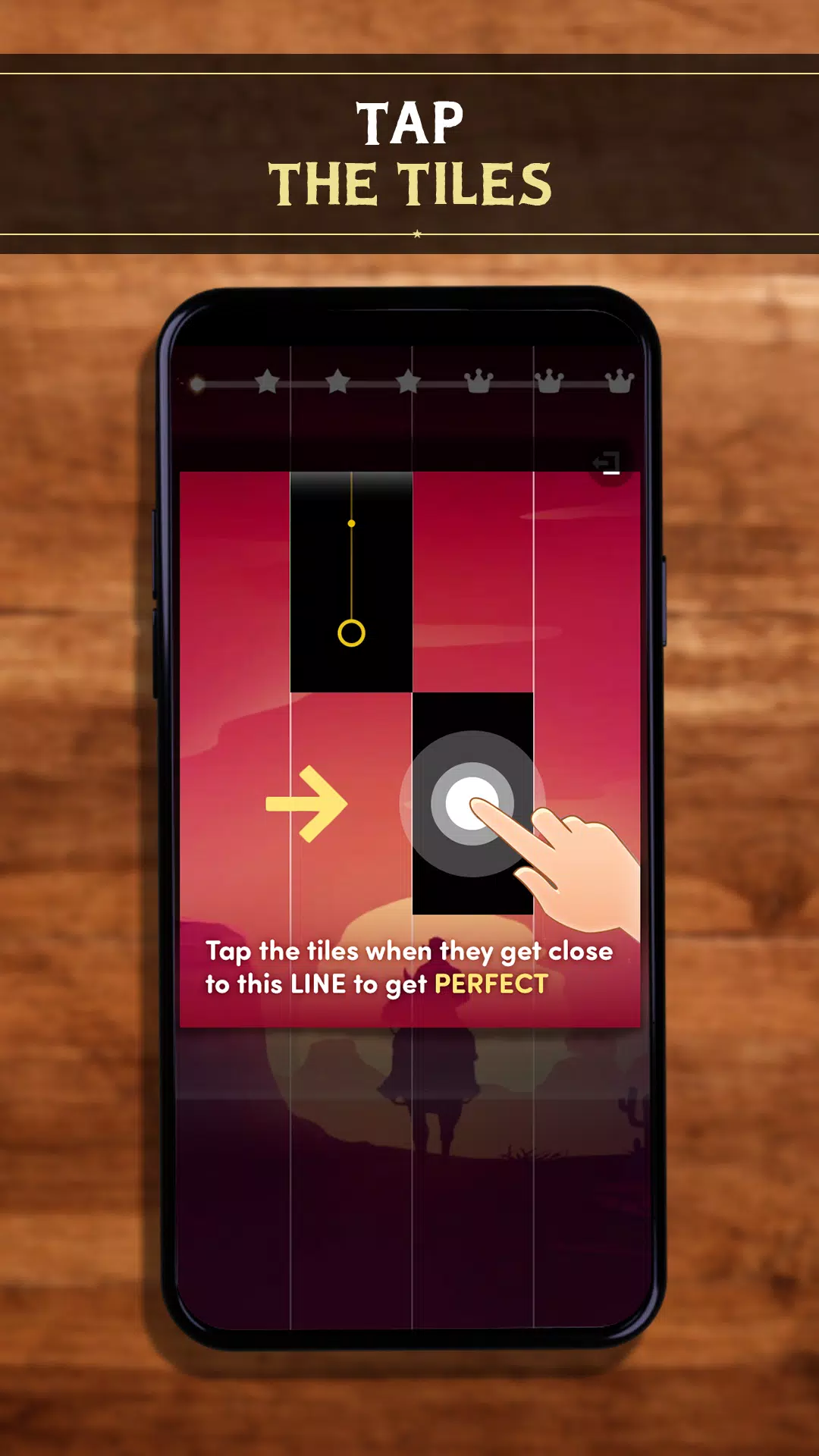 Country Music: Piano Tap 1 ภาพหน้าจอ 1