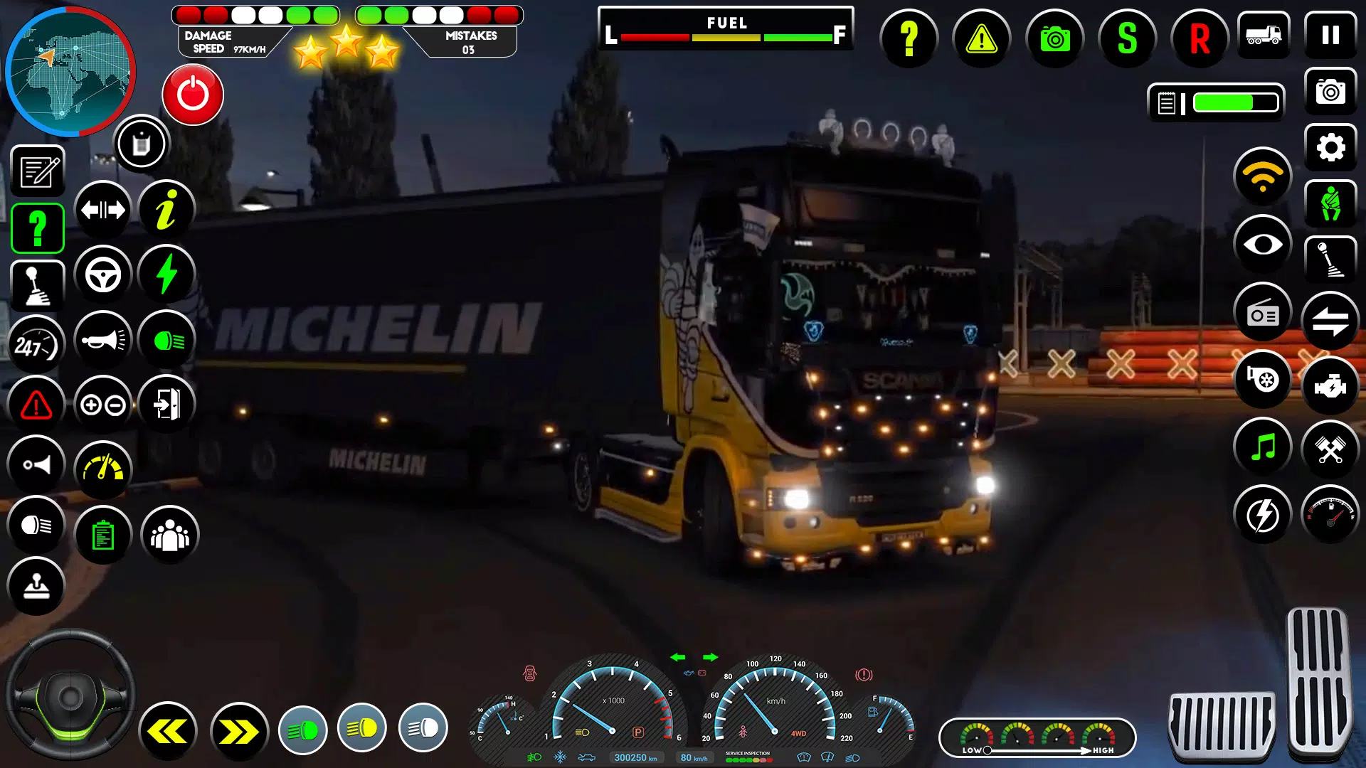 Euro Truck Driving Games Captura de tela 2