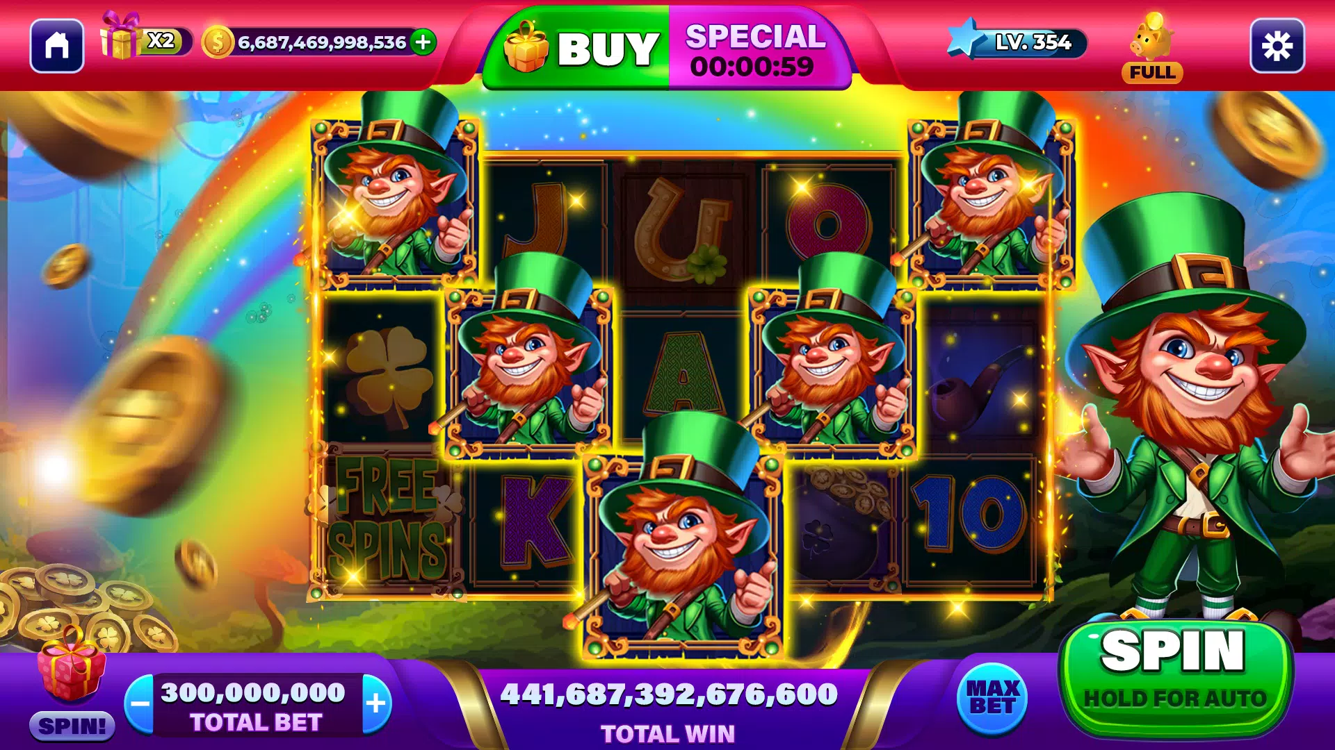 Clover Slots Epic Casino Games ဖန်သားပြင်ဓာတ်ပုံ 0