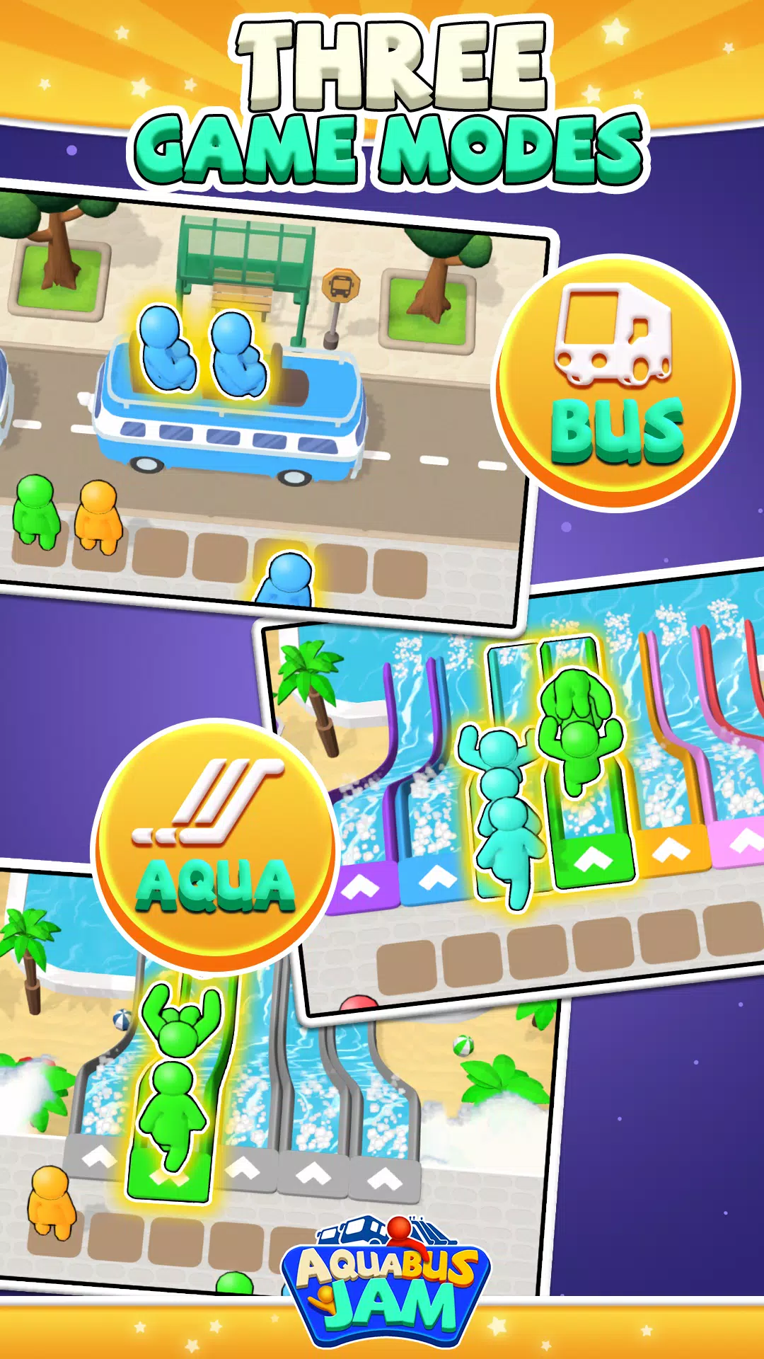 Aqua Bus Jam Скриншот 3