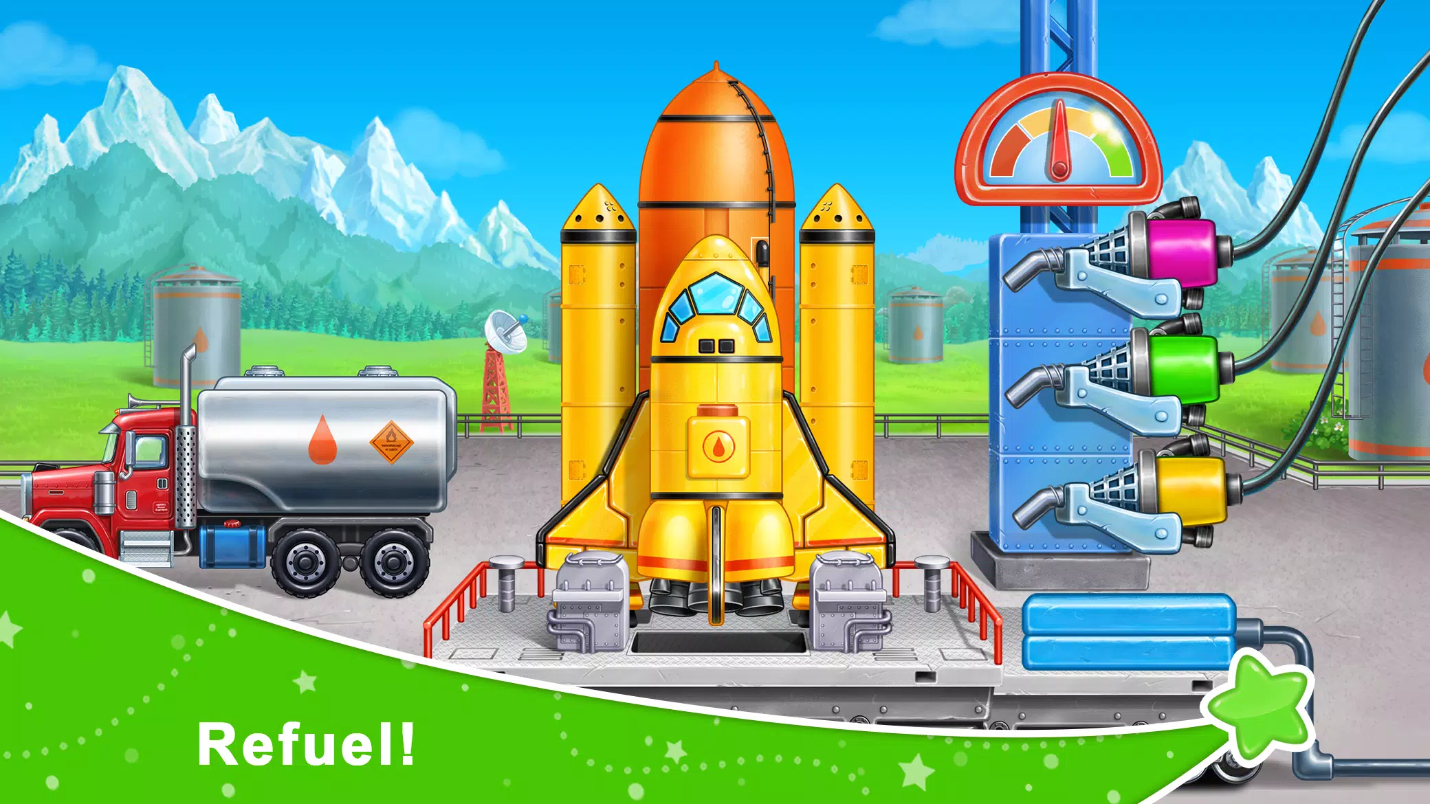 Rocket 4 space games Spaceship স্ক্রিনশট 1