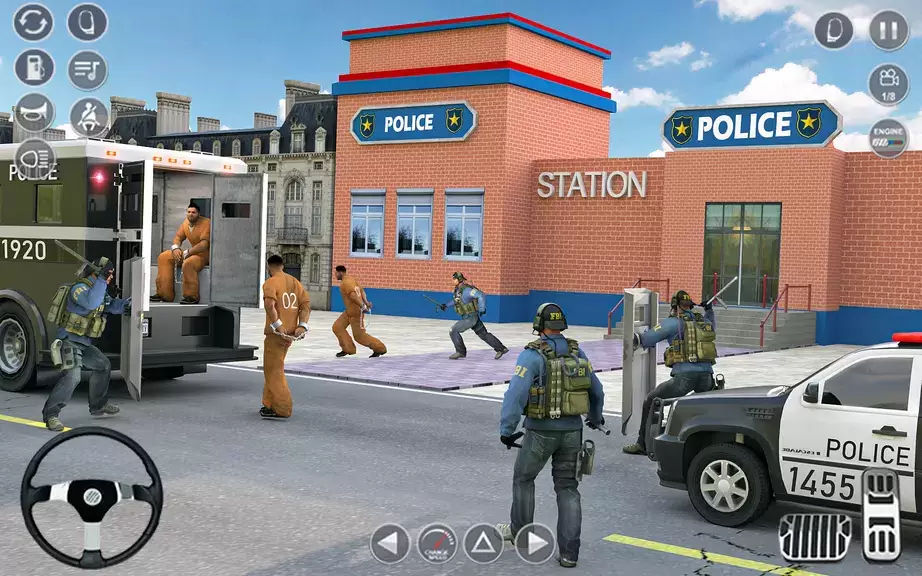 Schermata Police Car Driving Games 3D 0