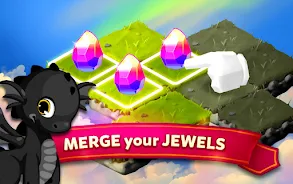 Merge Jewels: Gems Merger Game Tangkapan skrin 0