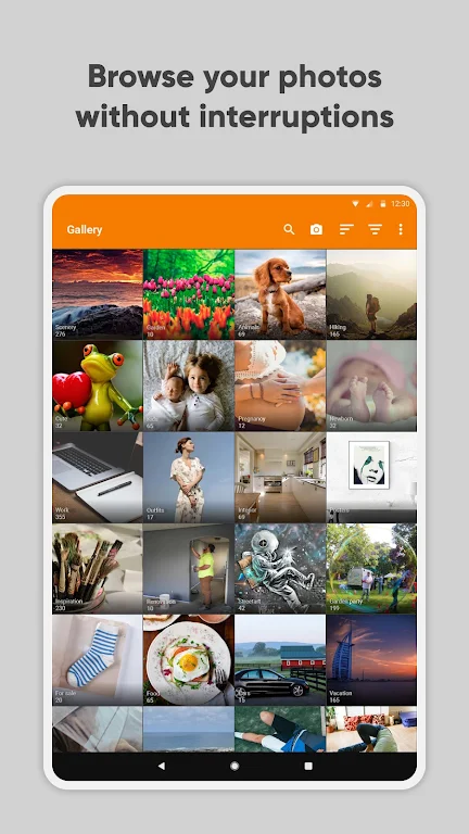 Simple Gallery Pro Video & Photo Manager & Editor Tangkapan skrin 2