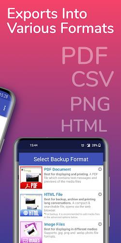 SMS Backup, Print & Restore ဖန်သားပြင်ဓာတ်ပုံ 2