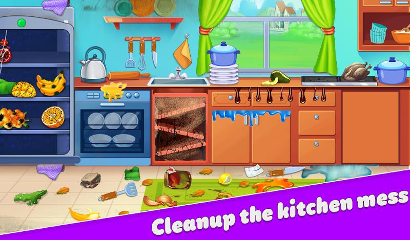 Dream Home Cleaning Game Wash Screenshot 0