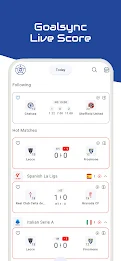 GoalSync - Live Sports Score Screenshot 1