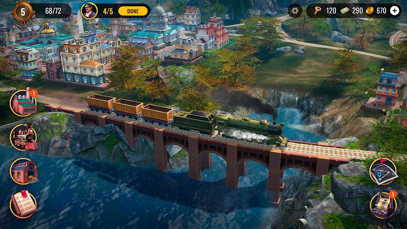 Railroad Empire: Train Game স্ক্রিনশট 1