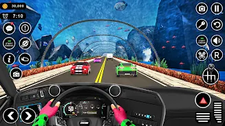 Highway Car Racing Offline Ekran Görüntüsü 2