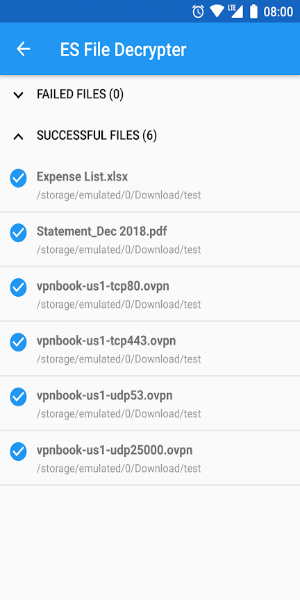 ES File Decrypter Captura de pantalla 2