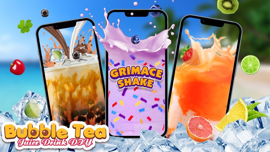 Boba Grimaces Shake Bubble Tea Captura de tela 0