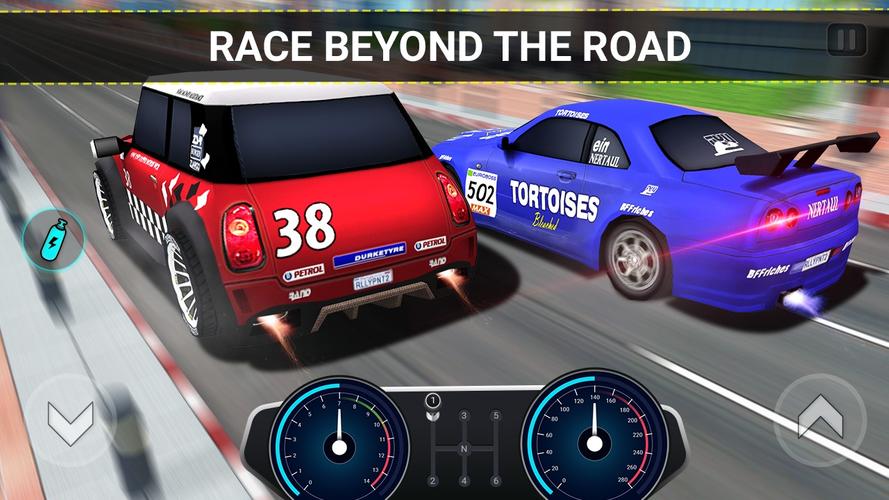 Drag Race 3D - Car Racing Game Captura de tela 0