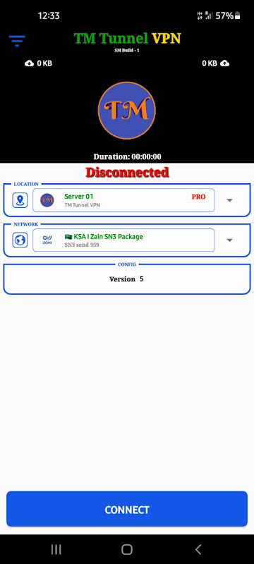 TM Tunnel VPN स्क्रीनशॉट 0
