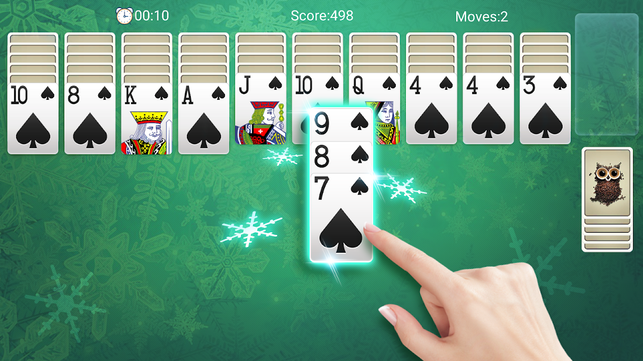 Spider Solitaire Classic Game Captura de tela 2