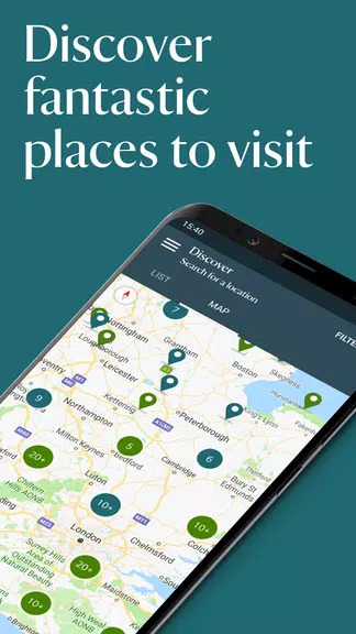 National Trust - Days Out App ဖန်သားပြင်ဓာတ်ပုံ 0
