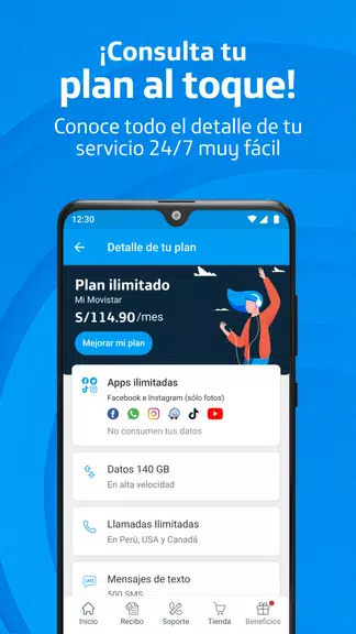 Mi Movistar Perú Tangkapan skrin 2