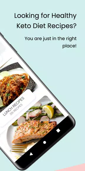 Keto Diet: Low Carb Recipes Schermafbeelding 1