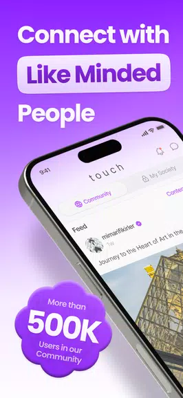 Touchapp - Meaningful Sharing ภาพหน้าจอ 0