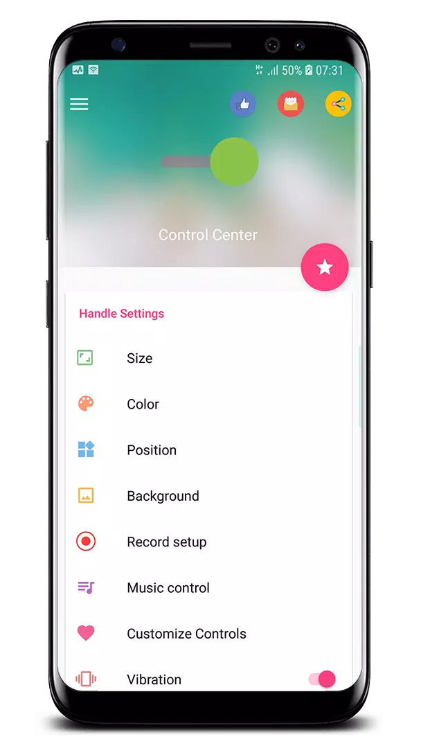 Control Center Ảnh chụp màn hình 3