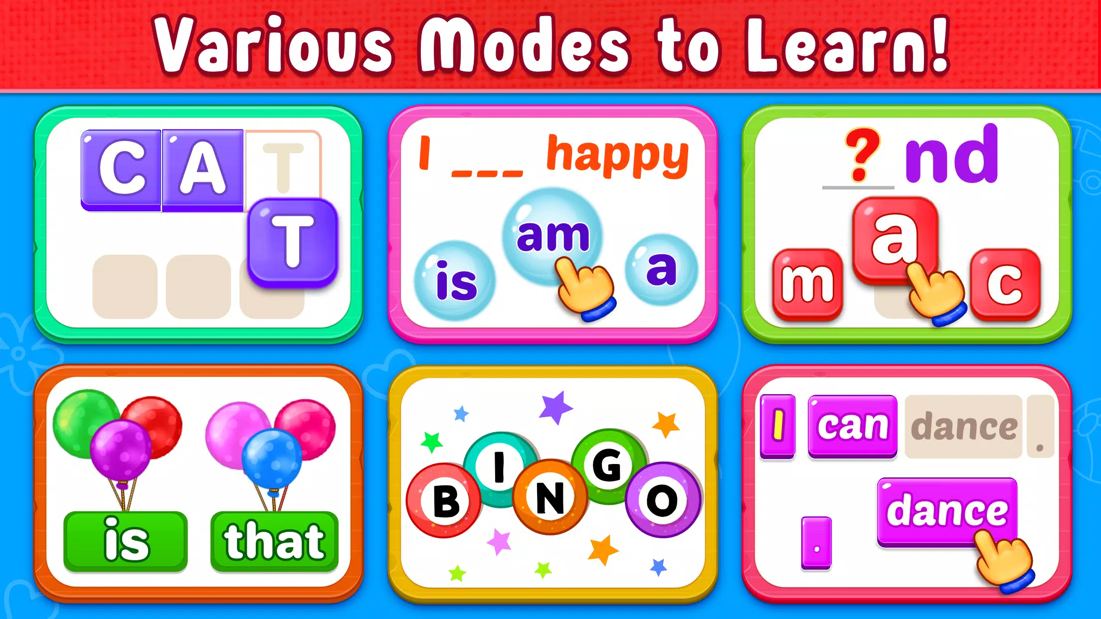 Learn to Read: Kids Games ဖန်သားပြင်ဓာတ်ပုံ 2