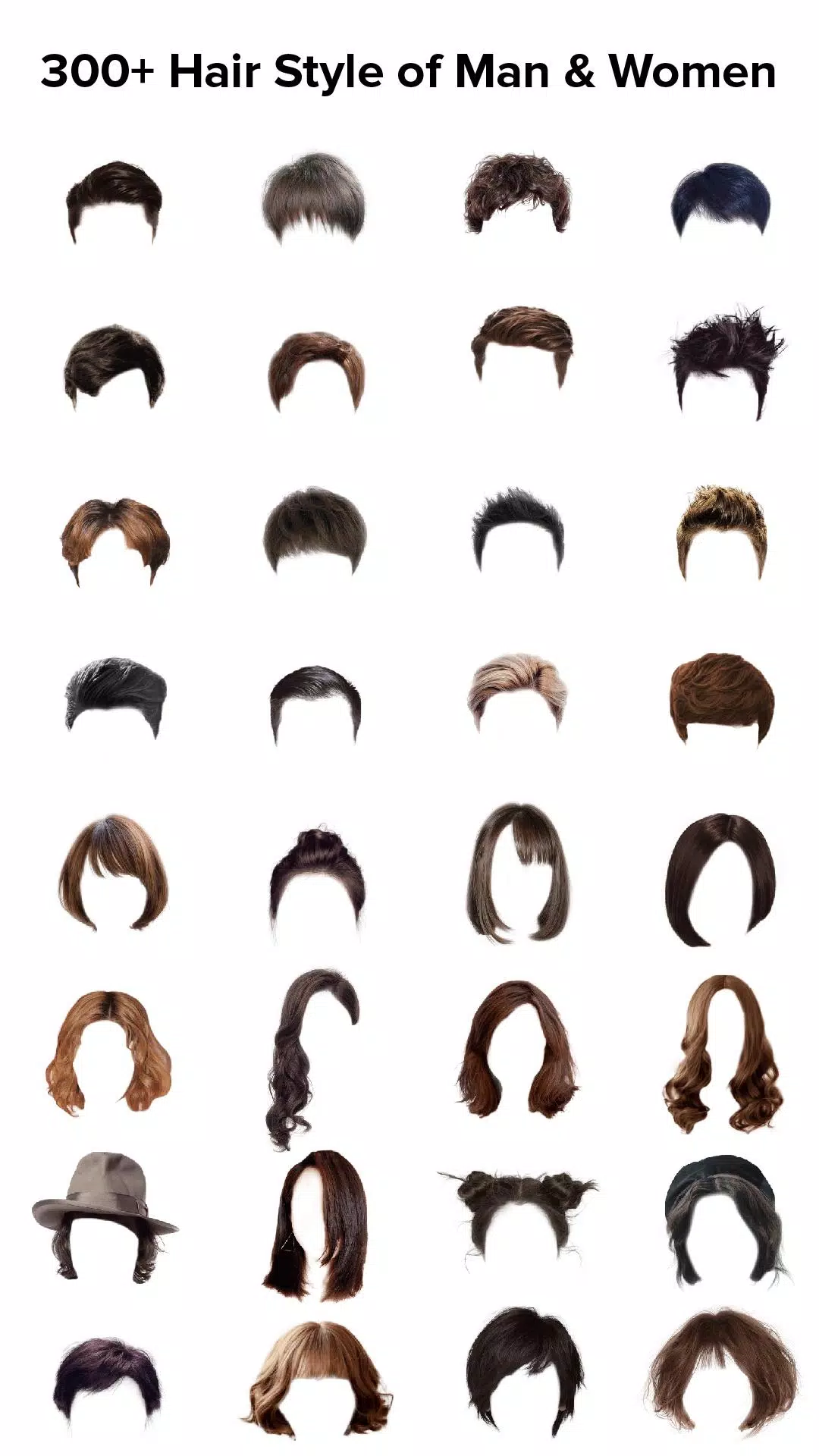 Hairstyles Changer Tangkapan skrin 3