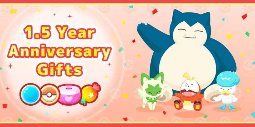 Pokemon Sleep comemora 1,5 anos com presentes para pesquisadores sonolentos até abril