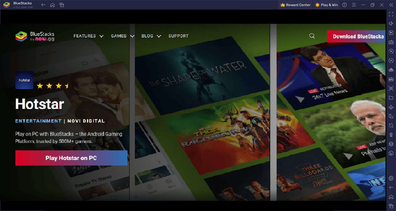 Cómo ejecutar Jiohotstar en PC con Bluestacks