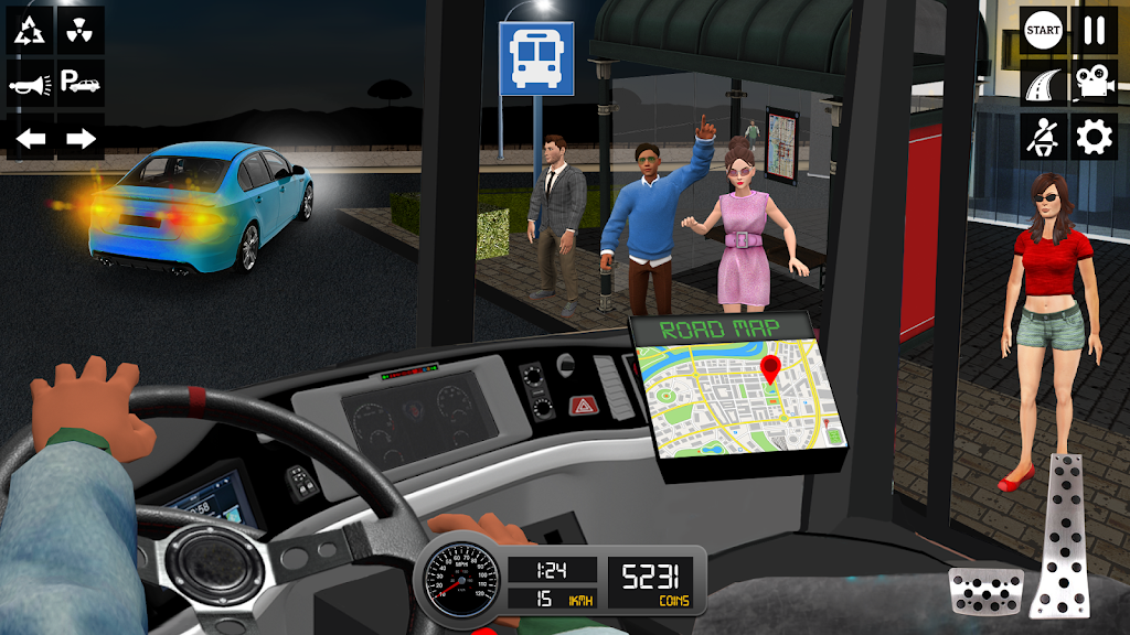 Schermata Driving Simulator 3d Bus Games 1