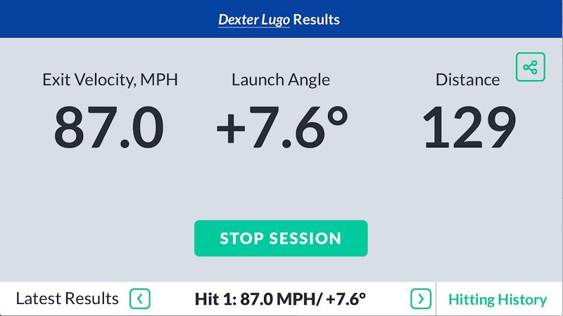 SmartPitch Speed Gun w Hitting Скриншот 1