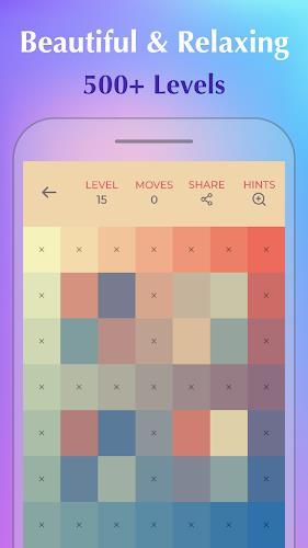 Color Puzzle:Offline Hue Games ภาพหน้าจอ 0