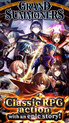 Grand Summoners - Anime RPG 스크린샷 0