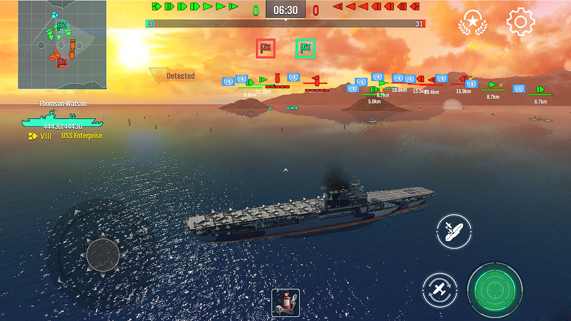 Warship World War ဖန်သားပြင်ဓာတ်ပုံ 3