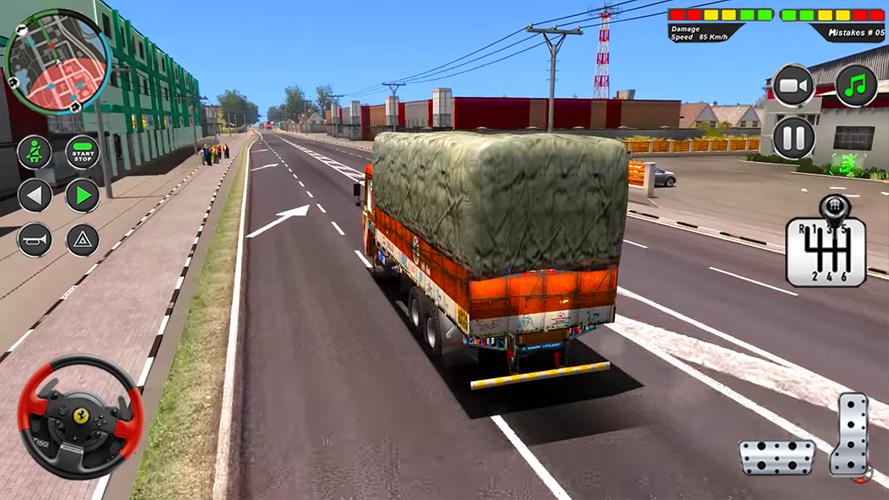 Indian Heavy Truck Delivery 3D 스크린샷 1