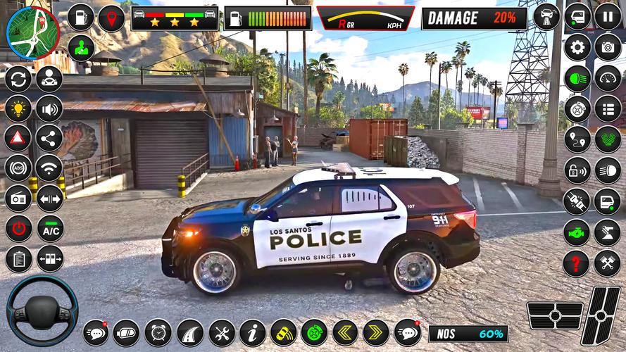 City Police Cop Car Driving 3D Captura de tela 1