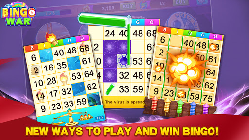 Bingo War - Play New Free Bingo Games At Home 2021 ภาพหน้าจอ 1