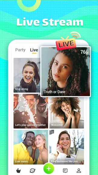 Ola Party - Live, Chat & Party ဖန်သားပြင်ဓာတ်ပုံ 1