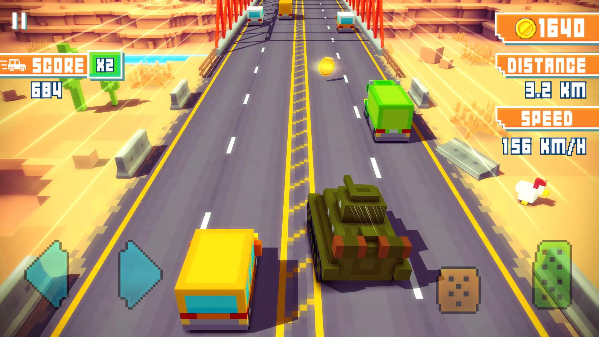 Blocky Highway应用截图第0张